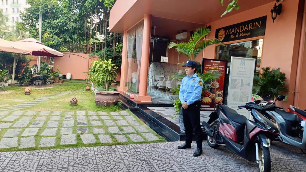 Dịch vụ bảo vệ khu vực sảnh spa